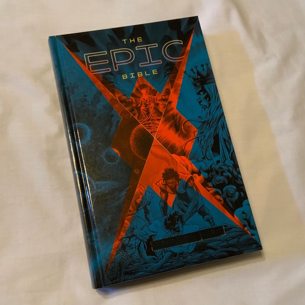 The Epic Bible: Graphic Novel by Marvel & DC Artists- Hardcover, NLT
